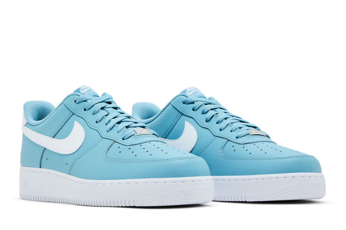 Nike Air Force 1 Low '07 Denim Turquoise White sneaker afbeelding 8 - stylecode FJ4146-401
