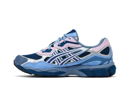 ASICS Gel-NYC Blue Pink Silver sneaker afbeelding 3 - stylecode 1203A785-400