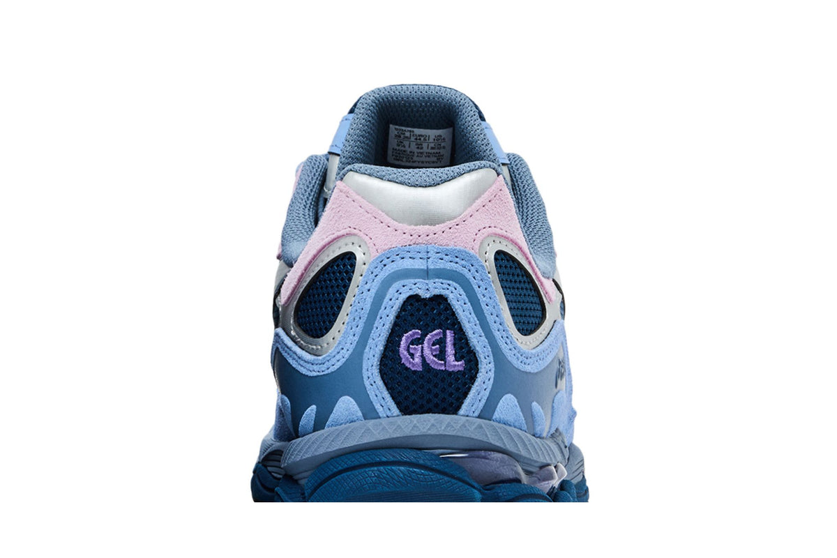 ASICS Gel-NYC Blue Pink Silver sneaker afbeelding 7 - stylecode 1203A785-400