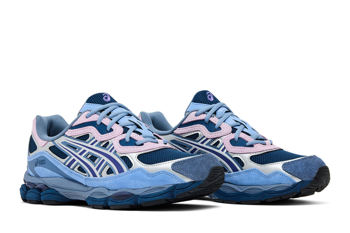 ASICS Gel-NYC Blue Pink Silver sneaker afbeelding 8 - stylecode 1203A785-400