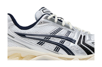 ASICS Gel-Kayano 14 JJJJound White Navy sneaker afbeelding 2 - stylecode 1203A961-100
