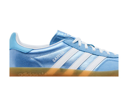 adidas Gazelle Indoor Blue Cloud White Gum (Women's) sneaker afbeelding 2 - stylecode JS1407