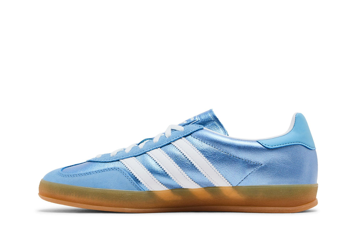 adidas Gazelle Indoor Blue Cloud White Gum (Women's) sneaker afbeelding 3 - stylecode JS1407