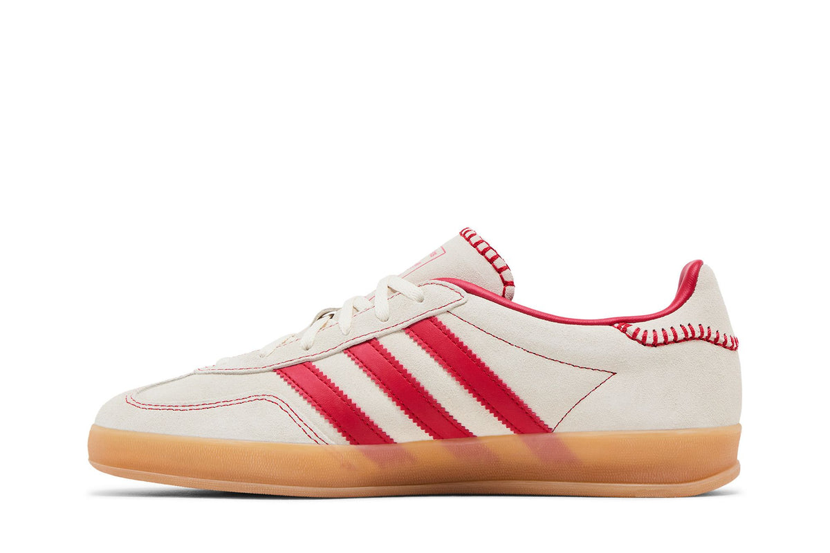 adidas Gazelle Indoor Beige Better Scarlet (Women's) sneaker afbeelding 3 - stylecode JS1402