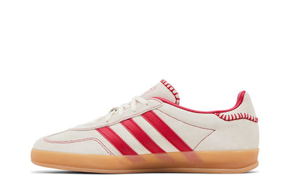adidas Gazelle Indoor Beige Better Scarlet (Women's) sneaker afbeelding 3 - stylecode JS1402