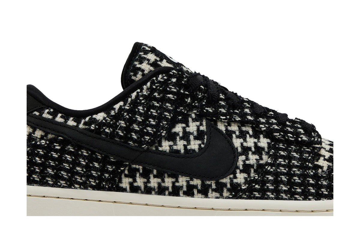 Nike Dunk Low Harris Tweed White Black Multi (Women's) sneaker afbeelding 2 - stylecode HQ5036-901