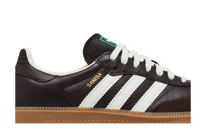 adidas Samba OG Dark Brown Off White Gum sneaker afbeelding 2 - stylecode JR0891