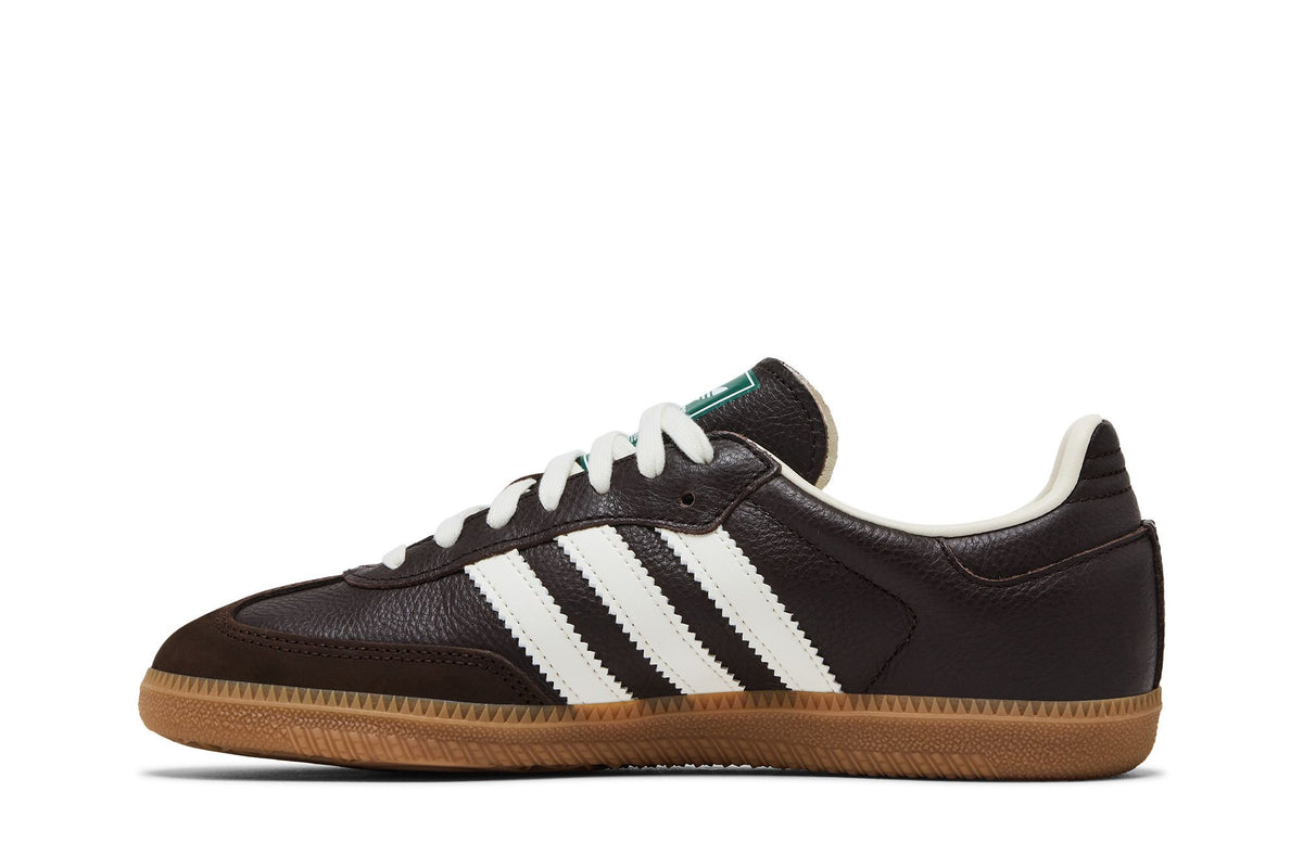 adidas Samba OG Dark Brown Off White Gum sneaker afbeelding 3 - stylecode JR0891