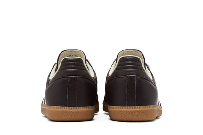 adidas Samba OG Dark Brown Off White Gum sneaker afbeelding 6 - stylecode JR0891