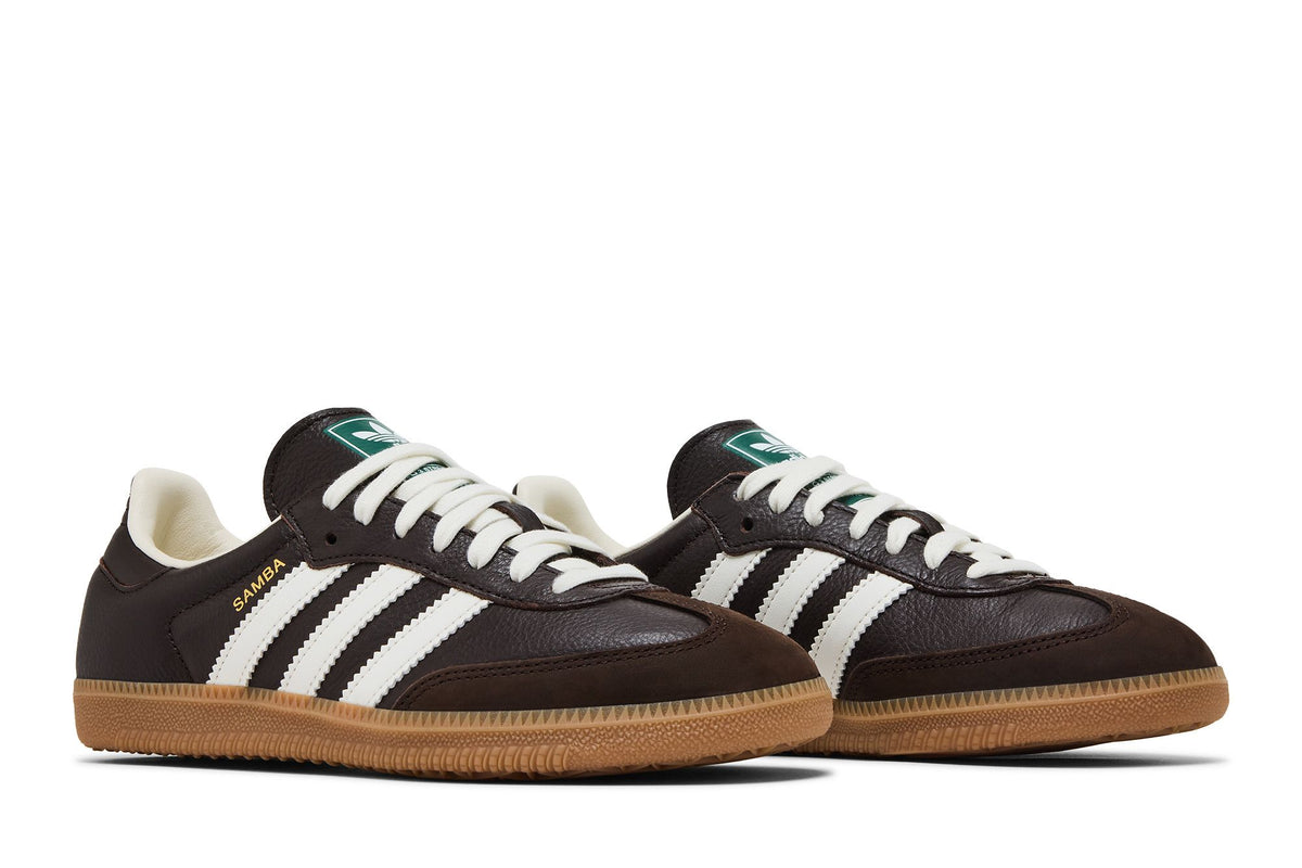 adidas Samba OG Dark Brown Off White Gum sneaker afbeelding 8 - stylecode JR0891