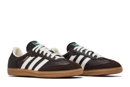 adidas Samba OG Dark Brown Off White Gum sneaker afbeelding 8 - stylecode JR0891