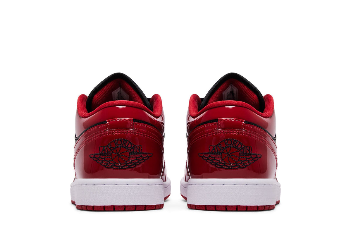 Jordan 1 Low SE Patent Varsity Red Black sneaker afbeelding 6 - stylecode HV4089-006