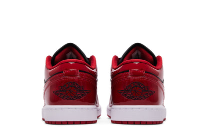 Jordan 1 Low SE Patent Varsity Red Black sneaker afbeelding 6 - stylecode HV4089-006