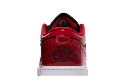 Jordan 1 Low SE Patent Varsity Red Black sneaker afbeelding 7 - stylecode HV4089-006