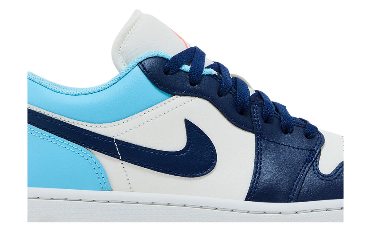 Jordan 1 Low Sail Blue Chill sneaker afbeelding 2 - stylecode 553558-149
