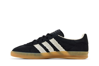 adidas Gazelle Indoor Core Black Cream White Gum (Women's) sneaker afbeelding 3 - stylecode JS1412