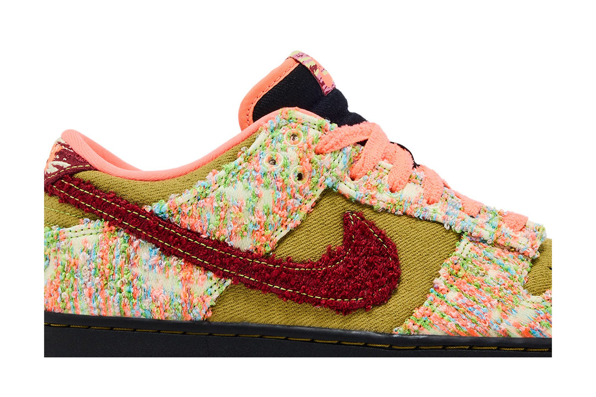 Nike Dunk Low Panda-Monium Green Curry Multi-Color sneaker afbeelding 2 - stylecode IB2263-300