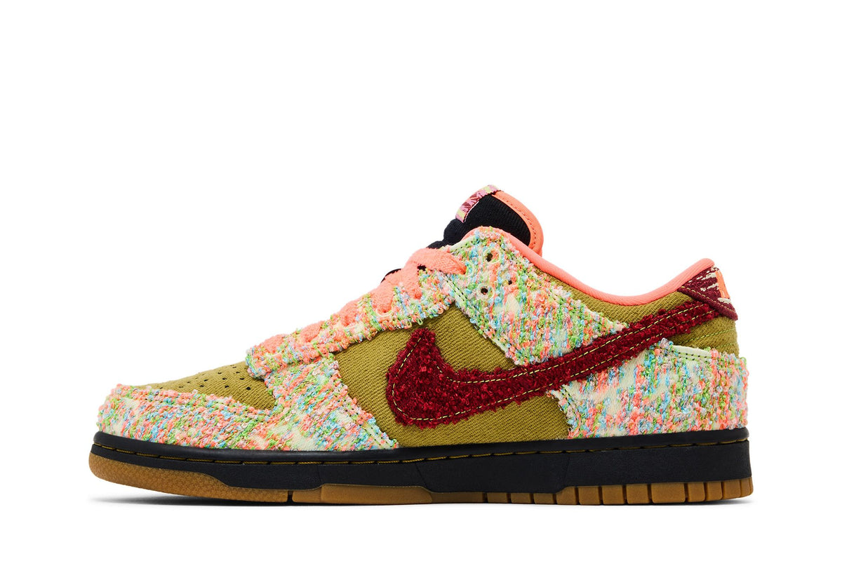 Nike Dunk Low Panda-Monium Green Curry Multi-Color sneaker afbeelding 3 - stylecode IB2263-300