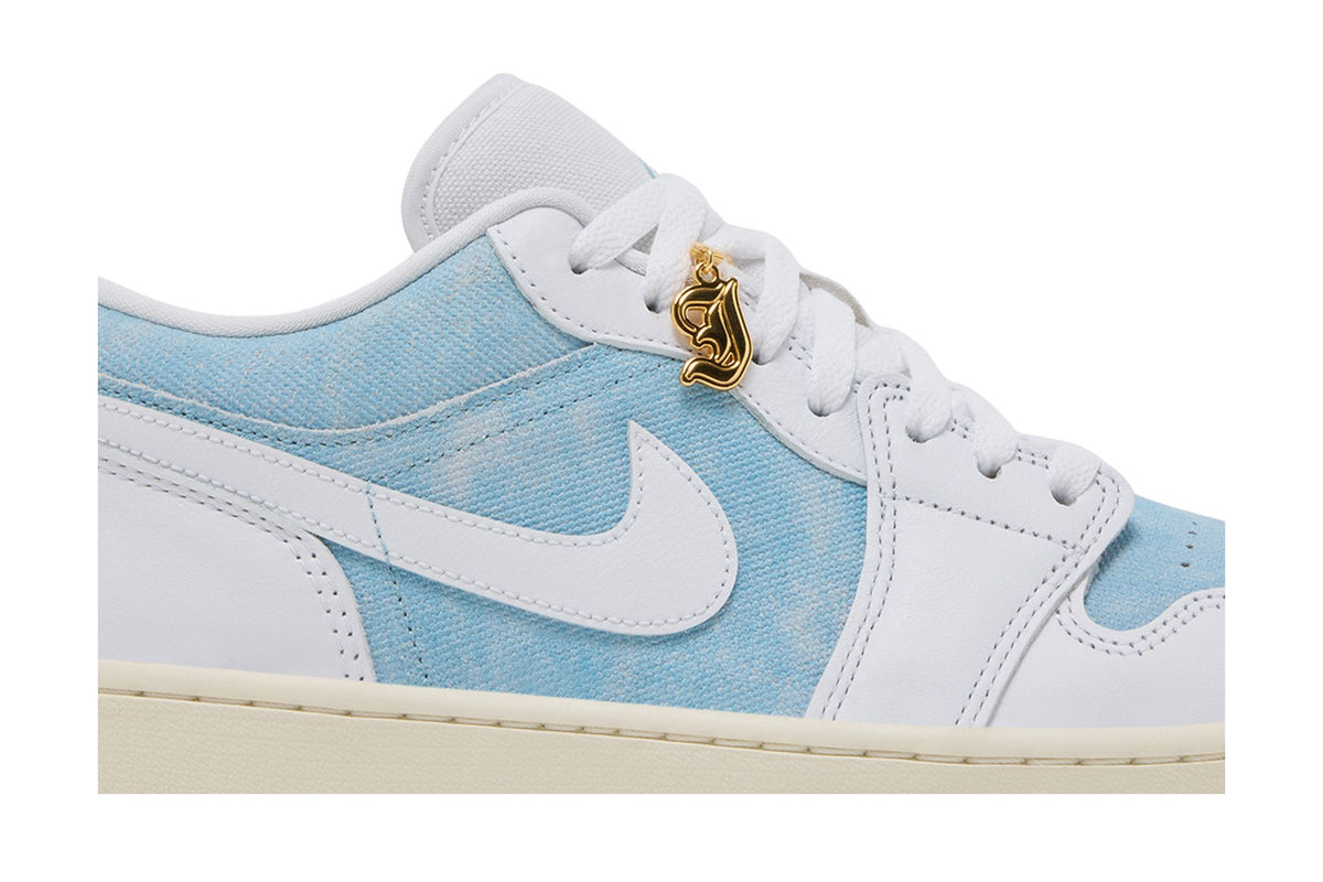 Jordan 1 Low SE Denim Worn Blue (Women's) sneaker afbeelding 2 - stylecode HQ2004-400