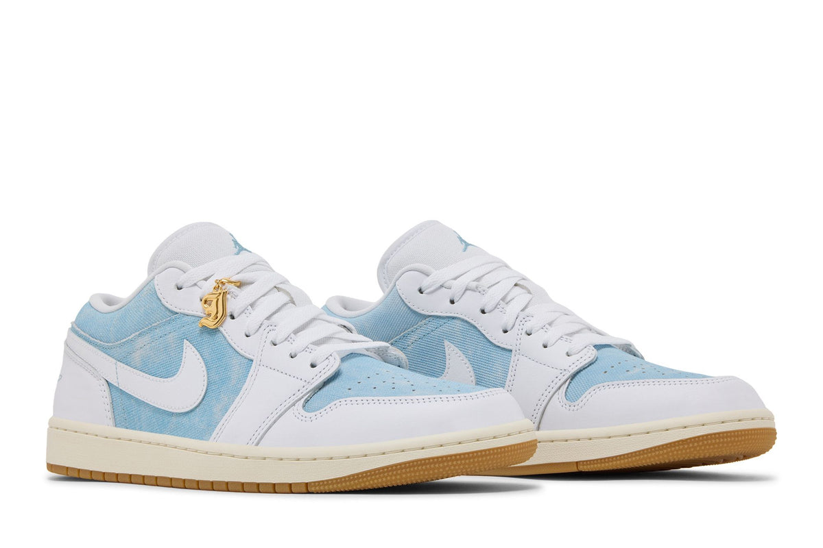 Jordan 1 Low SE Denim Worn Blue (Women's) sneaker afbeelding 8 - stylecode HQ2004-400