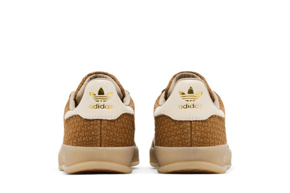 adidas Gazelle Indoor Brown Desert Wonder White sneaker afbeelding 6 - stylecode JR8851