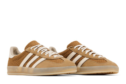 adidas Gazelle Indoor Brown Desert Wonder White sneaker afbeelding 8 - stylecode JR8851