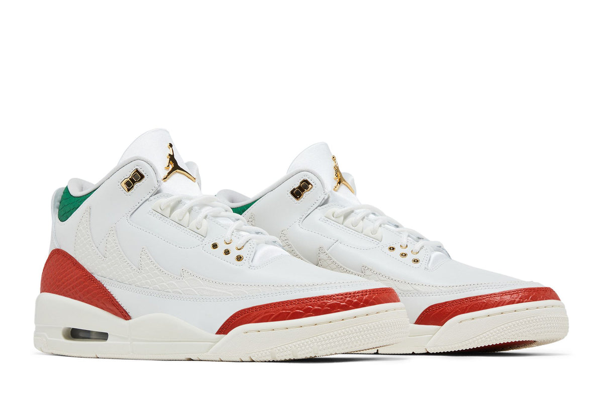 Jordan 3 Retro El Vuelo Summit White sneaker afbeelding 8 - stylecode IO1752-100