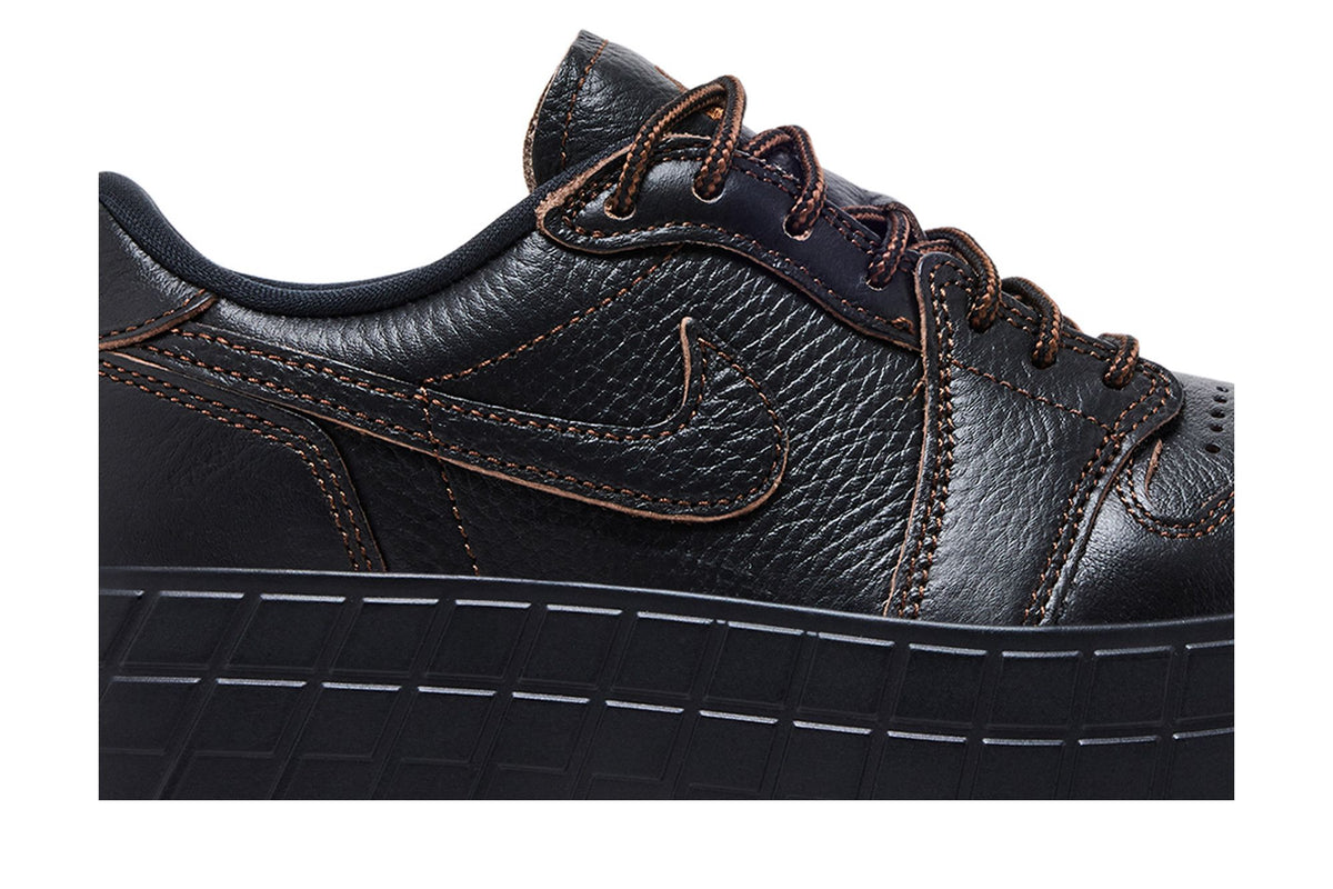 Jordan 1 Low Brooklyn Black Cacao Wow (Women's) sneaker afbeelding 2 - stylecode HF3184-002