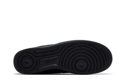 Nike Air Force 1 Low '07 WB Triple Black Nubuck sneaker afbeelding 4 - stylecode CJ9179-001