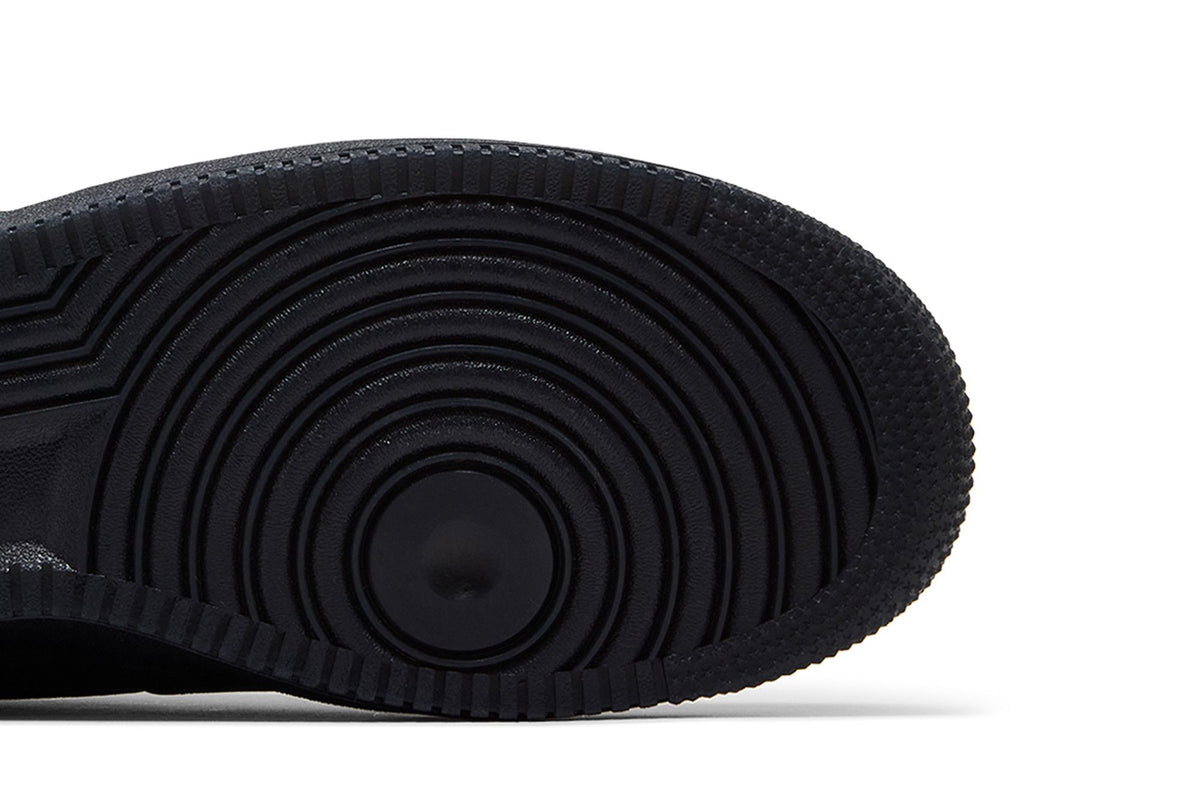 Nike Air Force 1 Low '07 WB Triple Black Nubuck sneaker afbeelding 5 - stylecode CJ9179-001