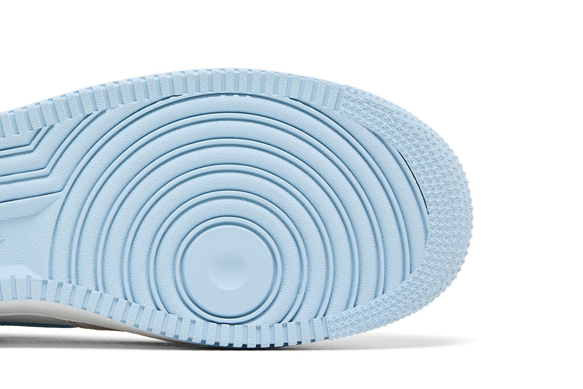 Nike Air Force 1 Low '07 LV8 Light Bone Light Armory Blue sneaker afbeelding 5 - stylecode FQ8714-005