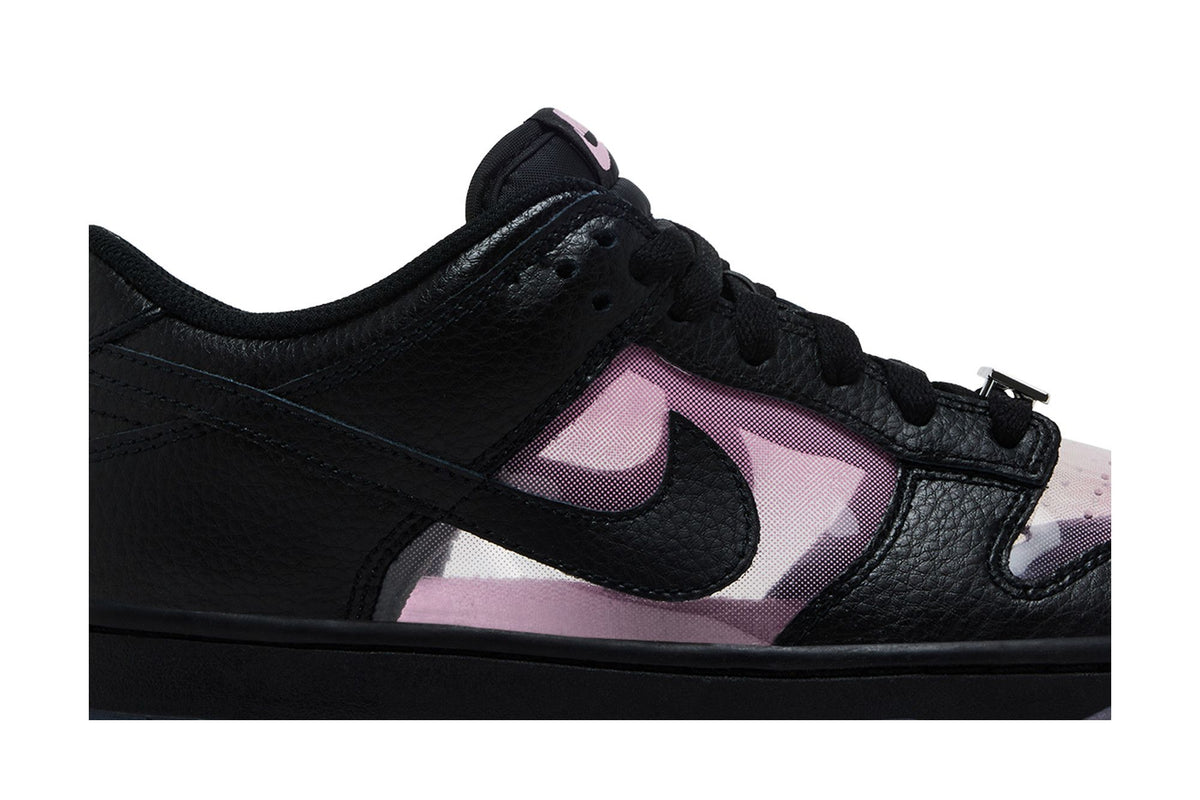Nike Dunk Low Retro Transparent Black Pink Rise sneaker afbeelding 2 - stylecode IM3077-600