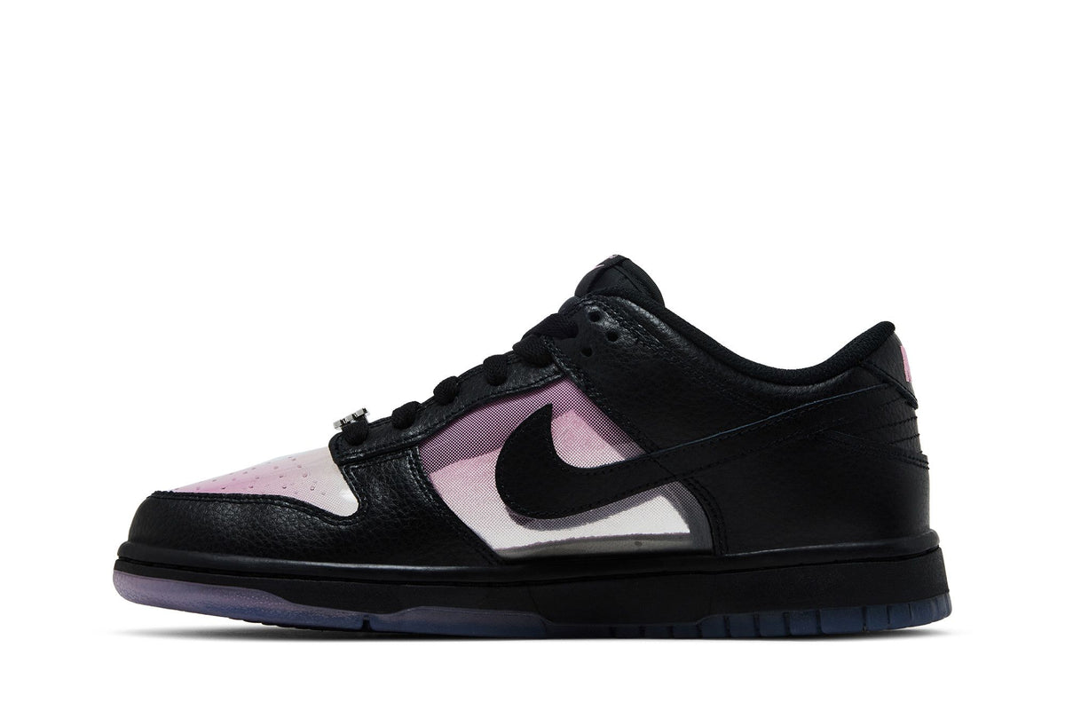 Nike Dunk Low Retro Transparent Black Pink Rise sneaker afbeelding 3 - stylecode IM3077-600