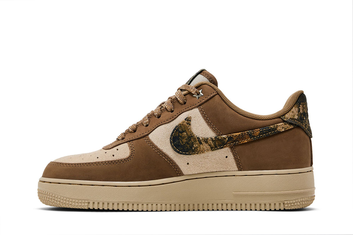 Nike Air Force 1 Low '07 Realtree Rattan Rocky Tan Seal Brown Camo sneaker afbeelding 3 - stylecode IO9803-200