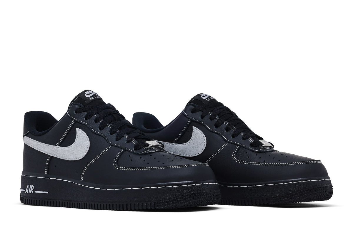 Nike Air Force 1 Low Black Grey sneaker afbeelding 8 - stylecode HQ2037-006