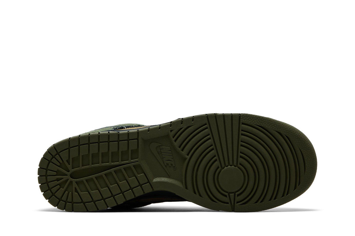 Nike Dunk Low Retro Camo Olive sneaker afbeelding 4 - stylecode HV4452-300