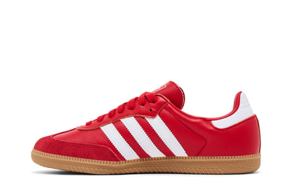 adidas Samba OG Better Scarlet White Gold (Women's) sneaker afbeelding 3 - stylecode KI2694
