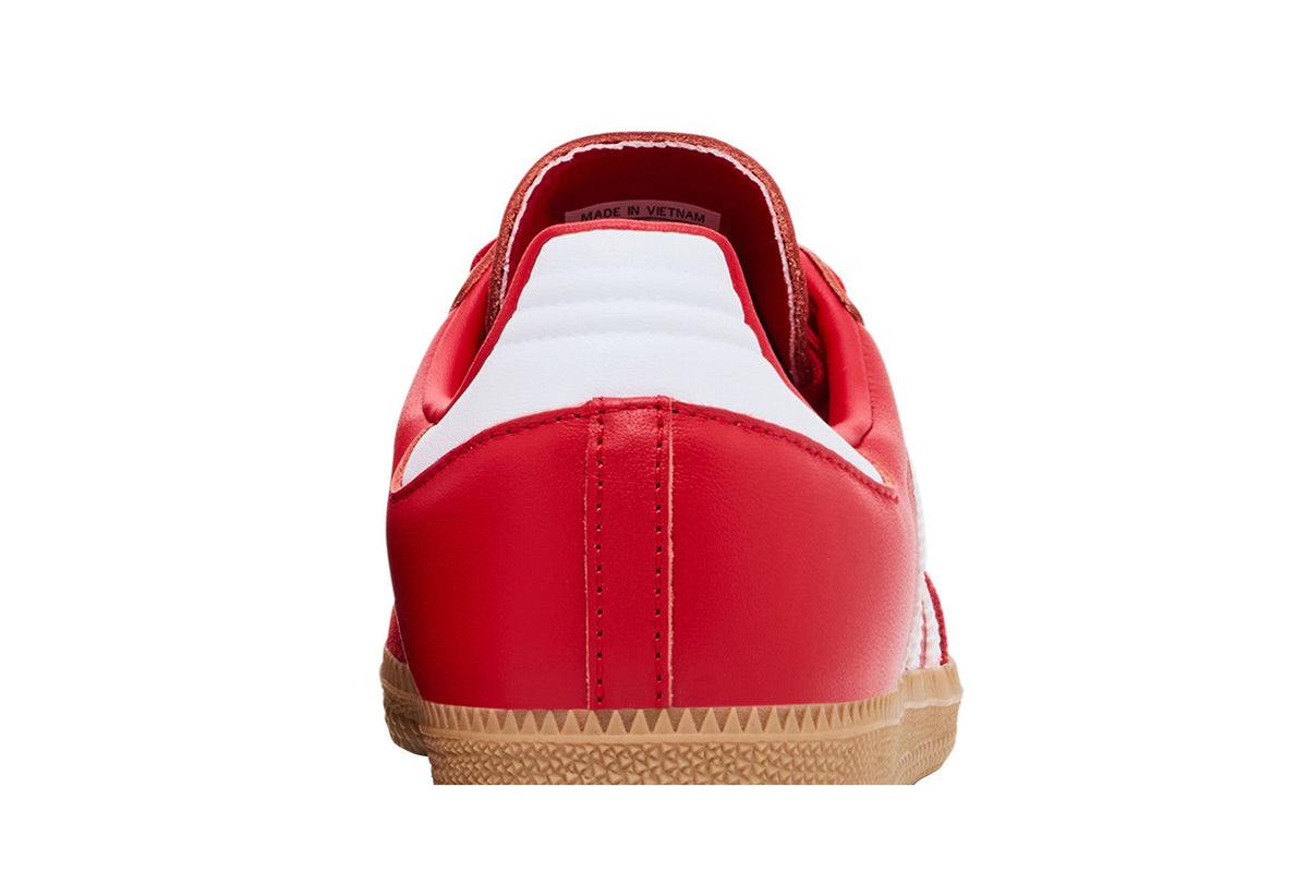 adidas Samba OG Better Scarlet White Gold (Women's) sneaker afbeelding 7 - stylecode KI2694