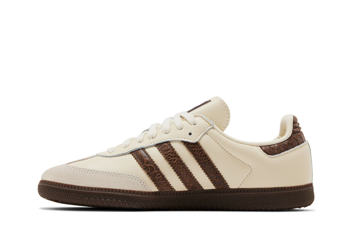adidas Samba OG Cream Earth Strata Maroon (Women's) sneaker afbeelding 3 - stylecode IH3980