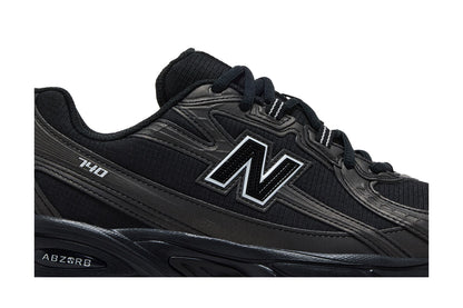 New Balance 740 Black Silver Metallic sneaker afbeelding 2 - stylecode U740BS2