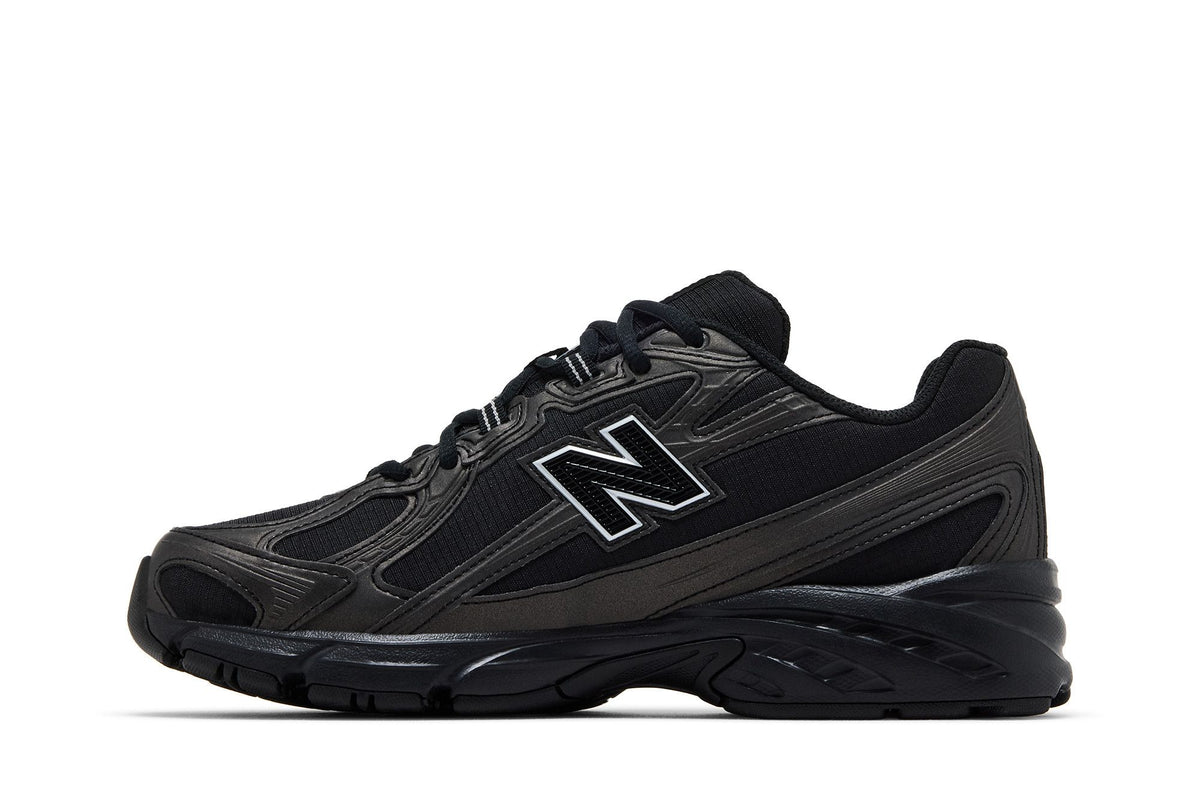 New Balance 740 Black Silver Metallic sneaker afbeelding 3 - stylecode U740BS2