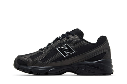 New Balance 740 Black Silver Metallic sneaker afbeelding 3 - stylecode U740BS2