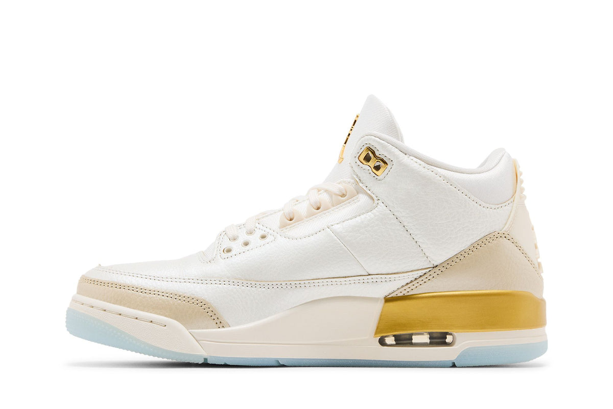 Jordan 3 Retro Champagne and Oysters (Women's) sneaker afbeelding 3 - stylecode IB2255-100