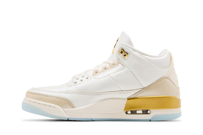 Jordan 3 Retro Champagne and Oysters (Women's) sneaker afbeelding 3 - stylecode IB2255-100