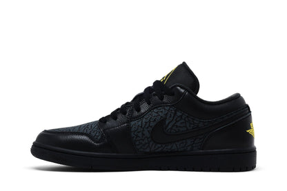 Jordan 1 Low Black Elephant Print sneaker afbeelding 3 - stylecode IM6568-010