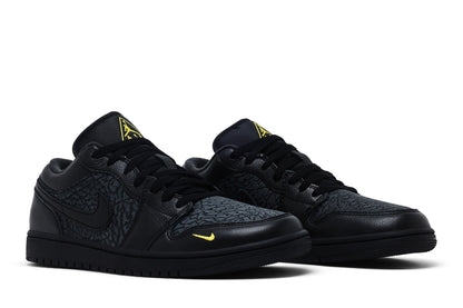 Jordan 1 Low Black Elephant Print sneaker afbeelding 8 - stylecode IM6568-010
