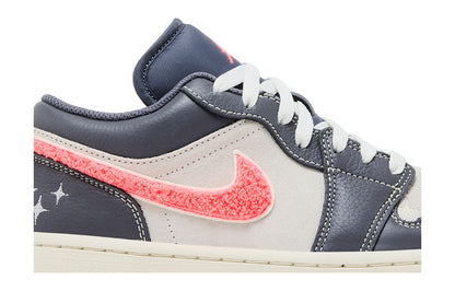 Jordan 1 Low Light Graphite Hot Punch (Women's) sneaker afbeelding 2 - stylecode IM6565-014