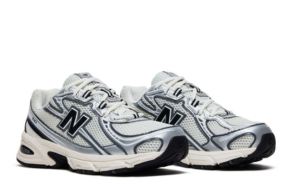 New Balance 740 Sea Salt Black Silver Metallic sneaker afbeelding 8 - stylecode U740BK2