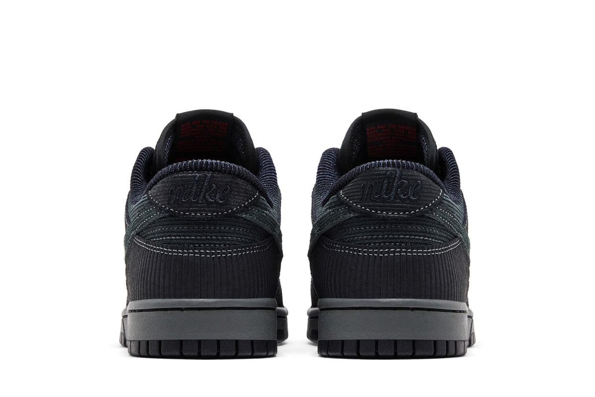 Nike Dunk Low Retro Premium Black Corduroy sneaker afbeelding 6 - stylecode IB7746-001