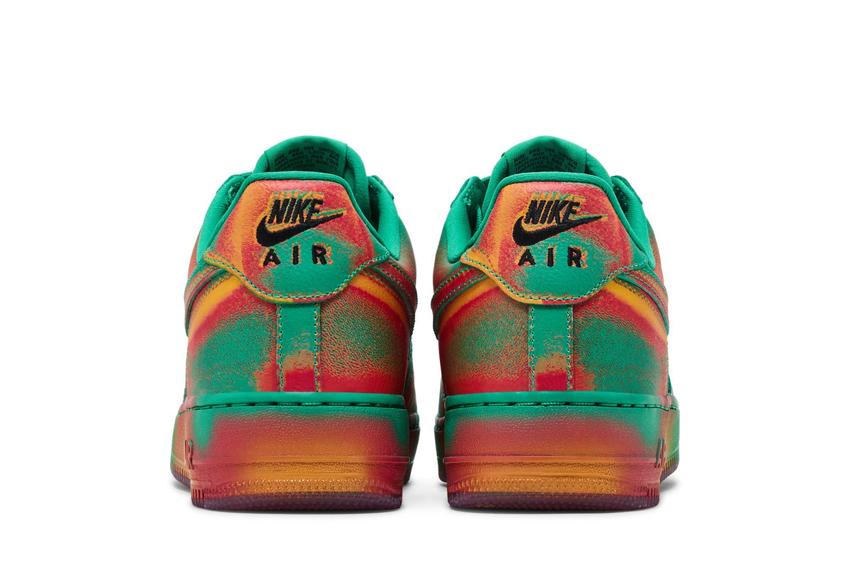 Nike Air Force 1 Low '07 Stadium Green Crimson sneaker afbeelding 6 - stylecode IB6834-300